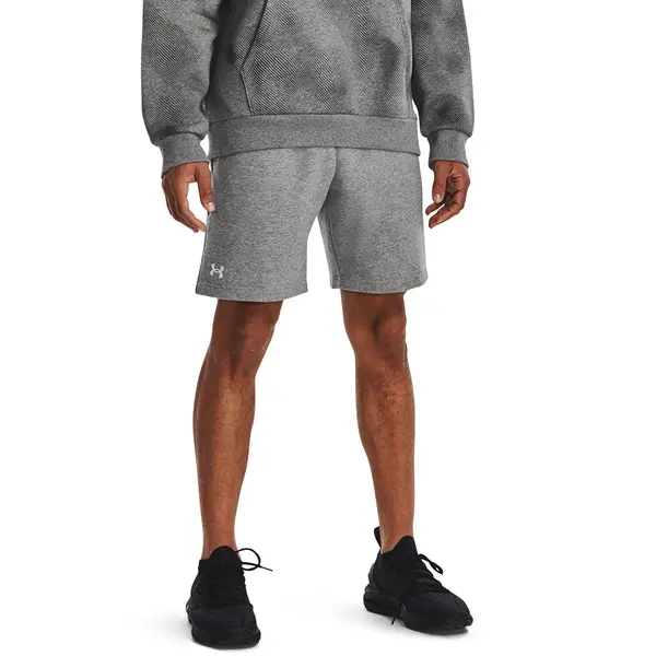 Under Armour Къси панталони Under Armour Rival Fleece Shorts Castlerock Light Heather/ White S