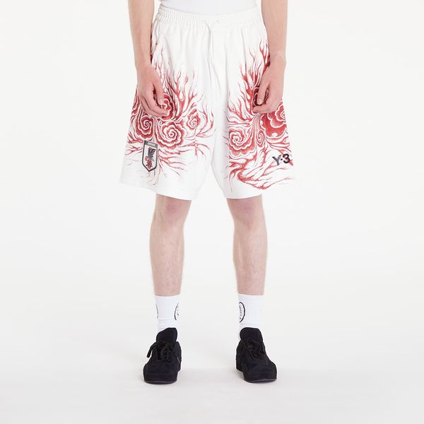 Y-3 Къси панталони Y-3 JFA Graphic Shorts UNISEX Core White/ /Tepo Red S