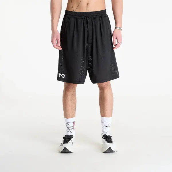 Y-3 Къси панталони Y-3 Mesh Shorts Black XS