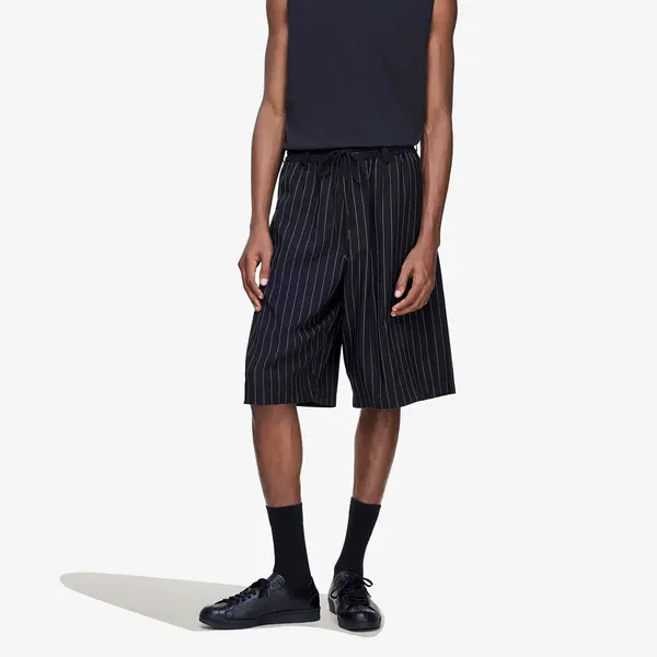 Y-3 Къси панталони Y-3 Sport Uniform Pinstripe Track Trousers Black M