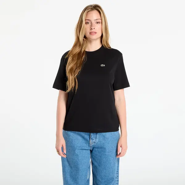 LACOSTE LACOSTE Soft Cotton T-shirt Black 36
