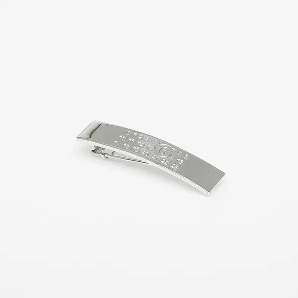 MM6 MM6 Hair Clip Polished Palladio Universal