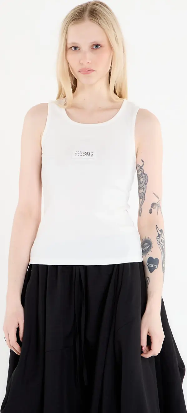 MM6 MM6 Tank Top Off White L
