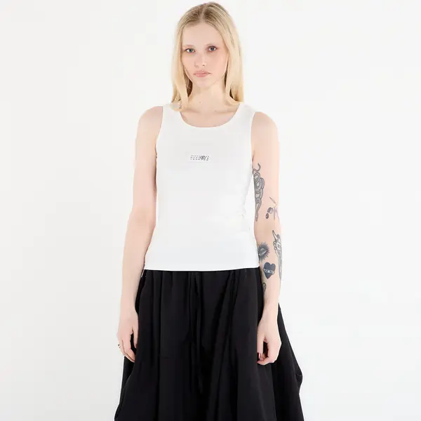 MM6 MM6 Tank Top Off White S