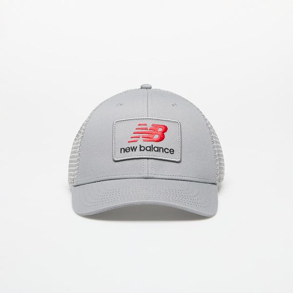 New Balance New Balance Stacked Patch Logo Trucker Cap Grey Universal