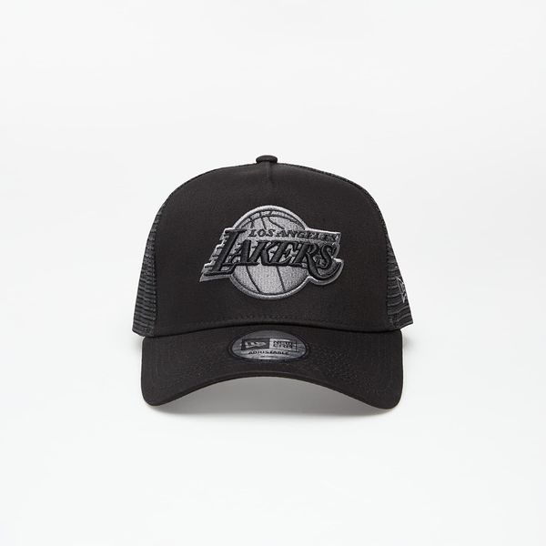 New Era New Era Cap 9Forty Af Trucker Nba Bob Team Logo Los Angeles Lakers Black/ Black Universal