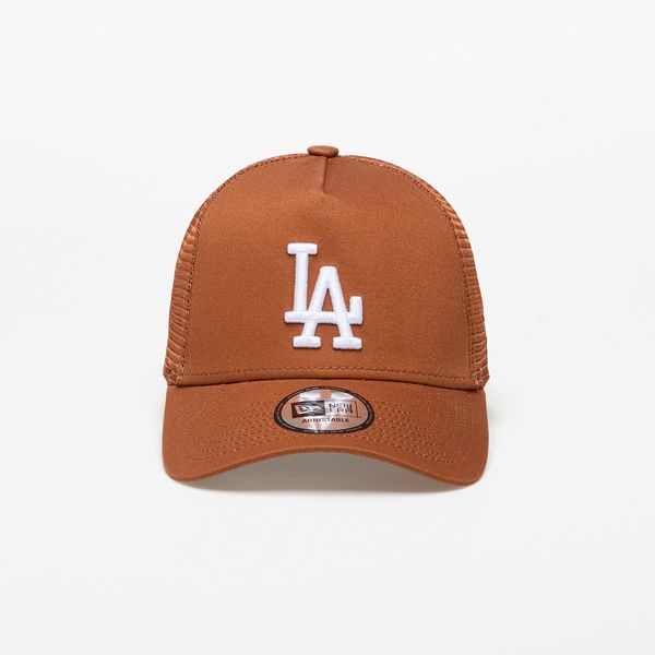 New Era New Era Los Angeles Dodgers League Essential Trucker Cap Brown/ White