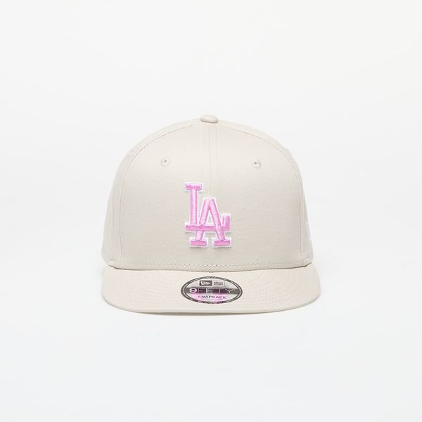 New Era New Era Los Angeles Dodgers MLB Outline 9FIFTY Snapback Cap Stone/ Pink M-L