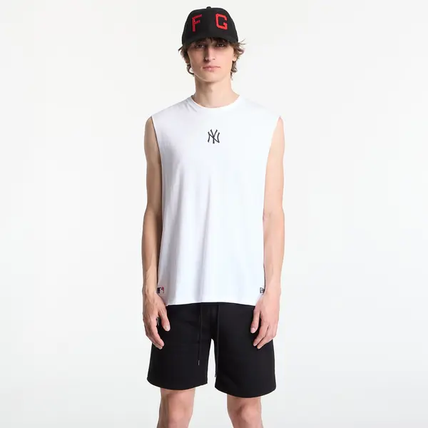New Era New Era MLB Nos Midi Sleeveless Tee New York Yankees UNISEX Optic White S