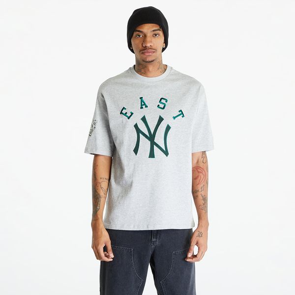 New Era New Era New York Yankees Oversized T-Shirt UNISEX Grey
