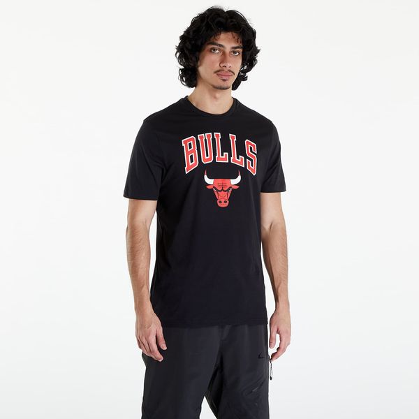 New Era New Era NOS NBA Regular Tee Chicago Bulls UNISEX Black/ Front Door Red