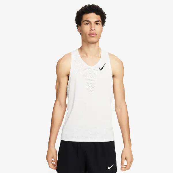 Nike Nike AeroSwift Men's Dri-FIT ADV Running Singlet Summit White/ Black S