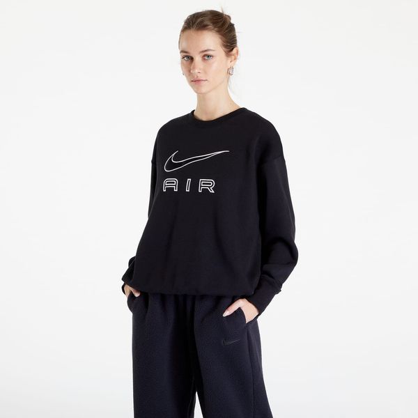 Nike Nike Air Fleece Crew Sweatshirt Black