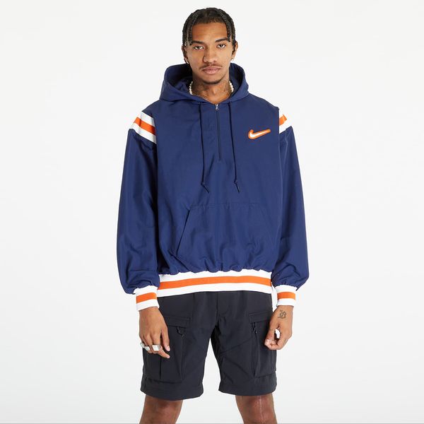 Nike Nike Authentics Woven Lined 1/2-Zip Hoodie Midnight Navy