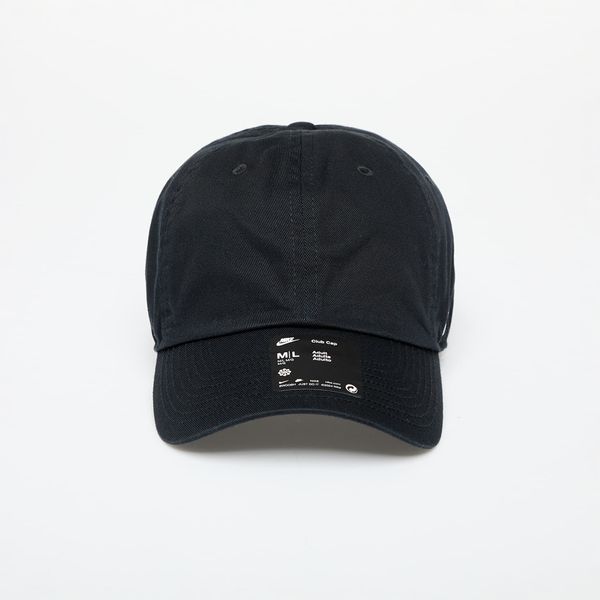 Nike Nike Club Cap Unstructured Cap Black/ White S/M