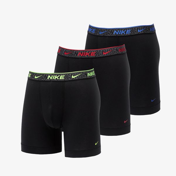 Nike Nike DRI-FIT Everyday Cotton Stretch Boxer Brief 3-Pack Multicolor/ Black S