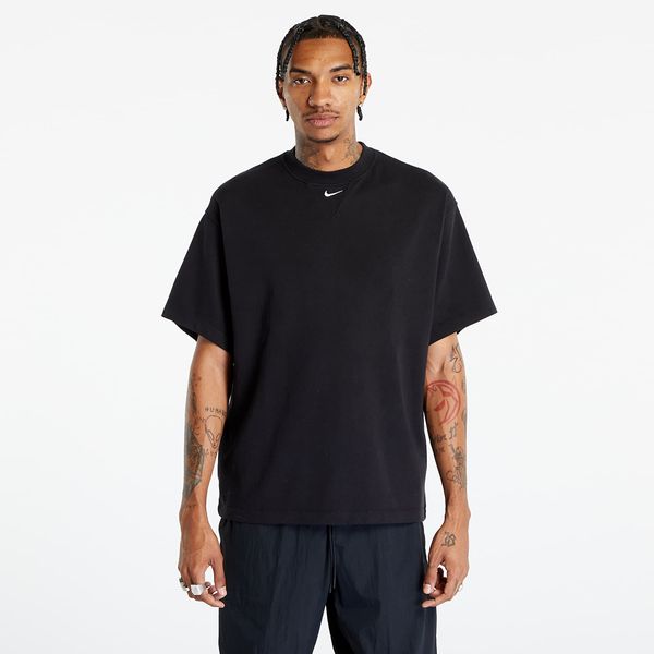 Nike Nike Solo Swoosh Men's Short Sleeve Heavyweight Tee Black/ White