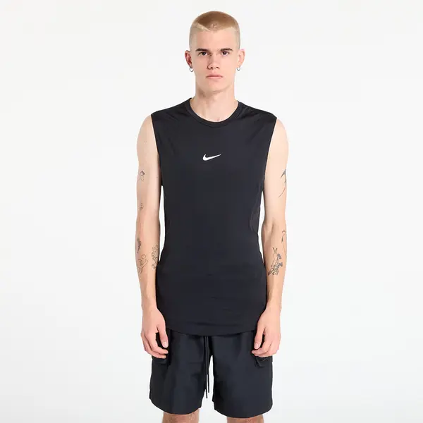 Nike Nike Pro Men's Dri-FIT Tight Sleeveless Fitness Top Black/ White XXL