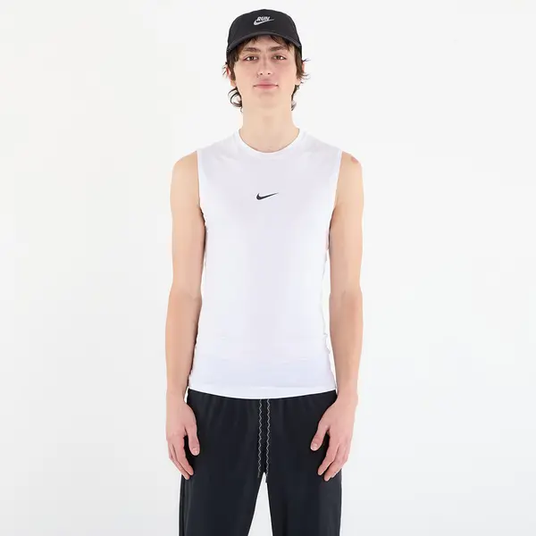 Nike Nike Pro Men's Dri-FIT Tight Sleeveless Fitness Top White/ Black M