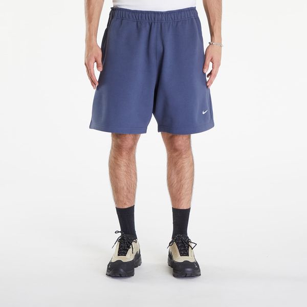 Nike Nike Solo Swoosh Men's Fleece Shorts Thunder Blue/ White