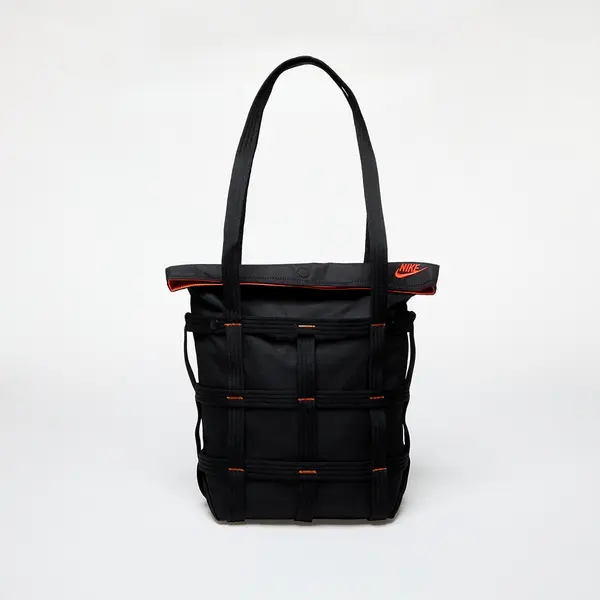 Nike Nike Sportswear Cargo Tote Black/ Black/ Orange Universal