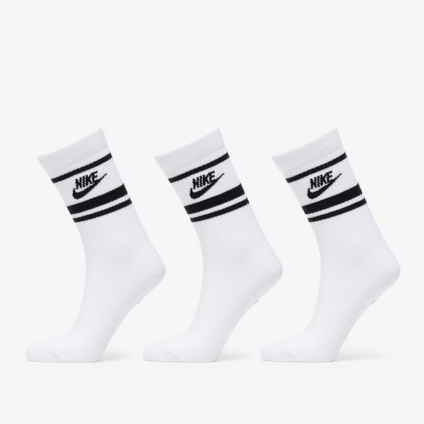 Nike Nike Sportswear Everyday Essential Crew Socks 3-Pack White/ Black/ Black M
