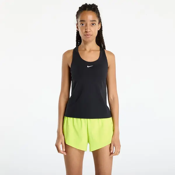 Nike Nike Swoosh Women's Medium-Support Padded Sports Bra Tank Black/ Black/ White L