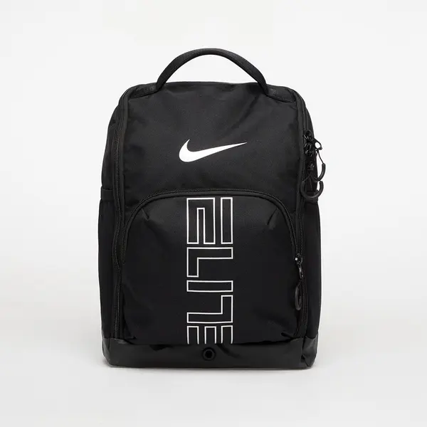 Nike Nike Varsity Elite Basketball Shoe Bag (14L) Black/ Black/ Metallic Silver 14 l