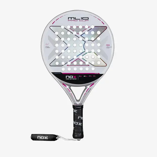 NOX NOX Ml10 Pro Cup Silver By Miguel Lamperti Racket Silver Universal