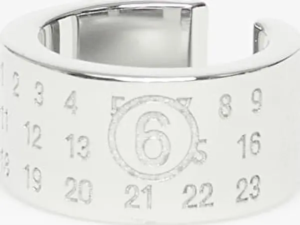 MM6 Обеци MM6 Numeric Ear Cuff Polished Palladio Universal