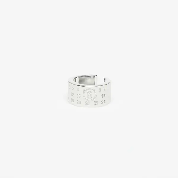 MM6 Обеци MM6 Numeric Ear Cuff Polished Palladio Universal