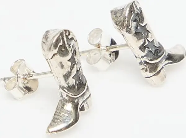 TwoJeys Обеци Twojeys Boot Stud Earrings Silver Universal