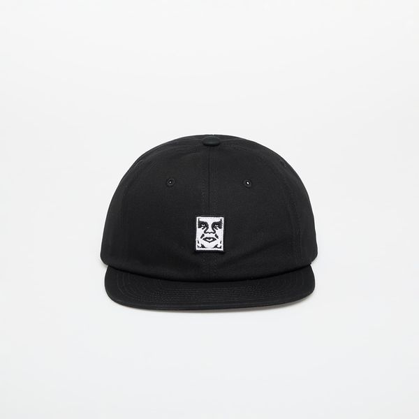 OBEY Clothing OBEY Icon Patch Panel Strapback Black Universal