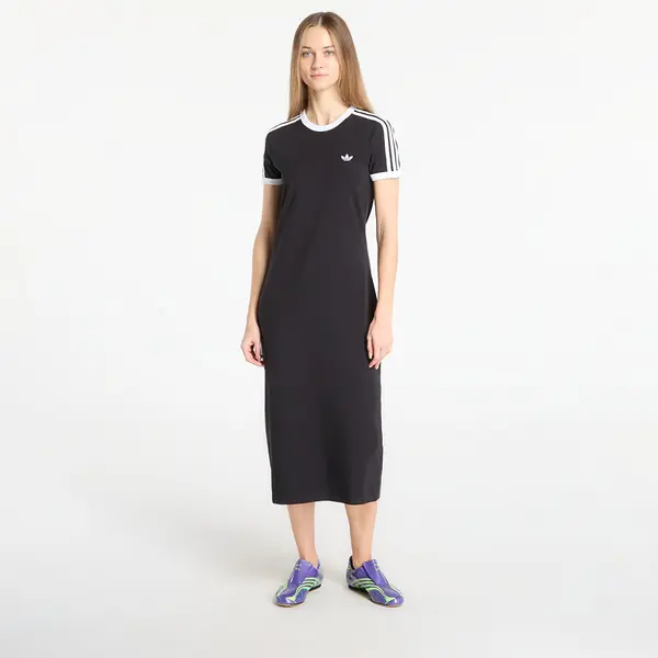 adidas Originals Облекло adidas 3 Stripes Dress (Slim) Black/ White S
