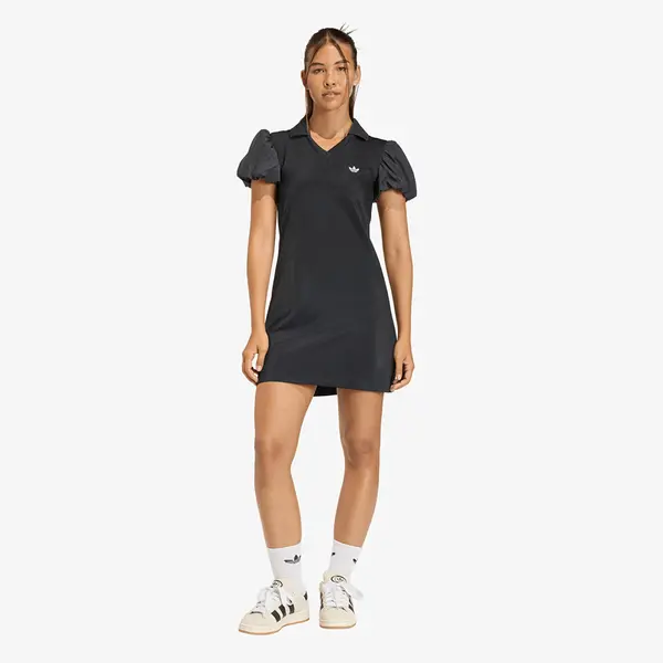 Adidas Облекло adidas Dress With Balloon Sleeves Black L