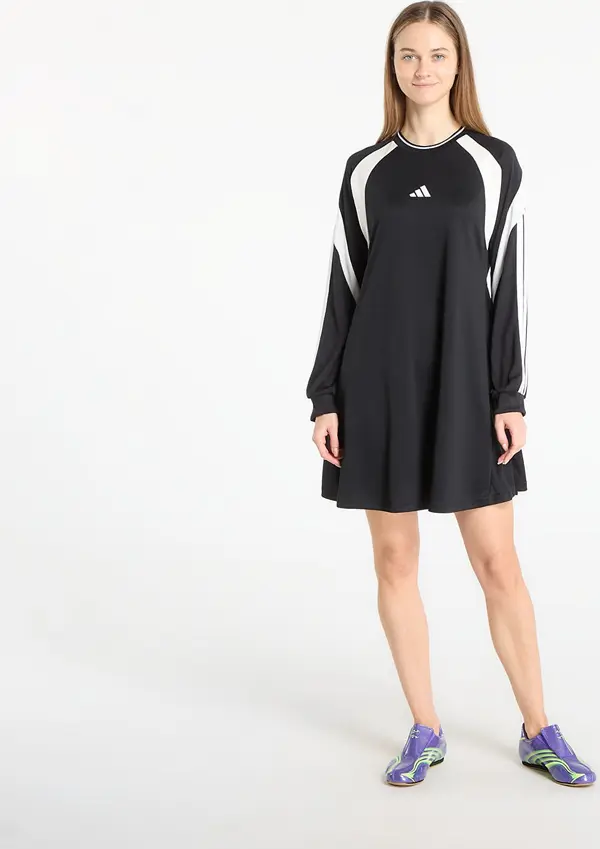 adidas Performance Облекло adidas House Of Tiro Dress Black/ Off White/ White S