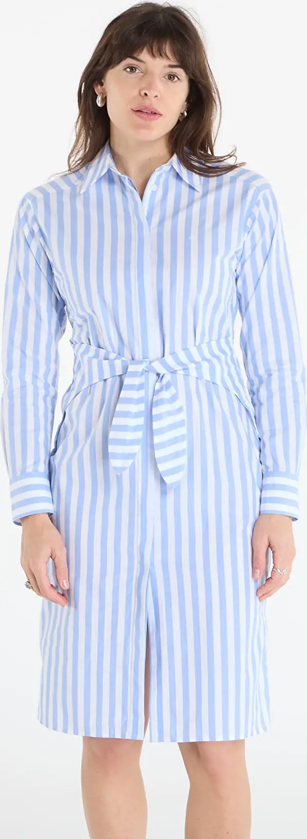 Calvin Klein Облекло Calvin Klein Jeans Yarndye Cotton Poplin Shirtdress ? XS