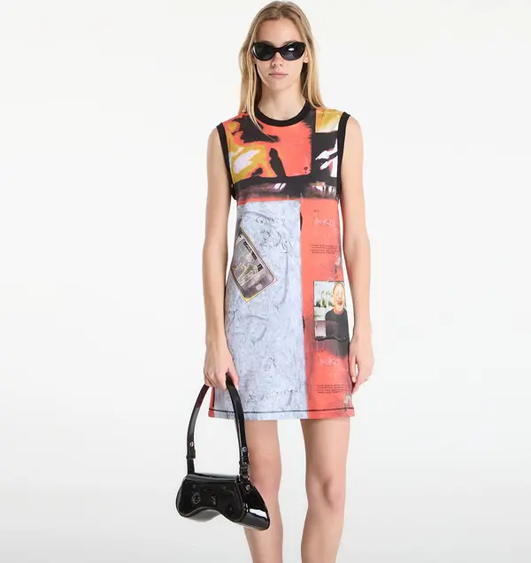 Diesel Облекло Diesel D-Hessa Dress Printed Jersey S