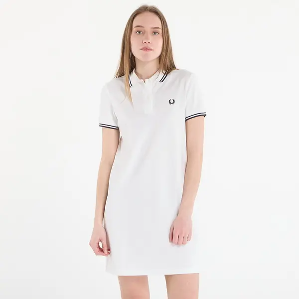 FRED PERRY Облекло FRED PERRY Twin Tipped Fred Perry Dress Snow White/ Navy 40