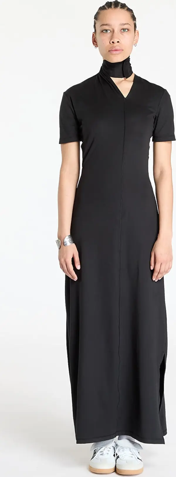 Y-3 Облекло Y-3 Fitted Neck Closure Dress Black L