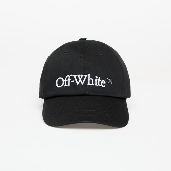 Off-White Off-White Drill Bookish Baseball Cap Black/ White Universal