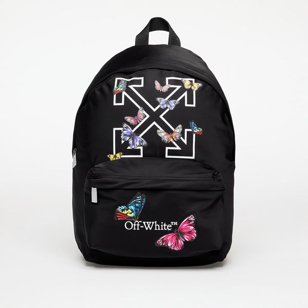 OFF-WHITE KIDS Off-White Kids Arrow Butterfly Backpack Black/ White Universal