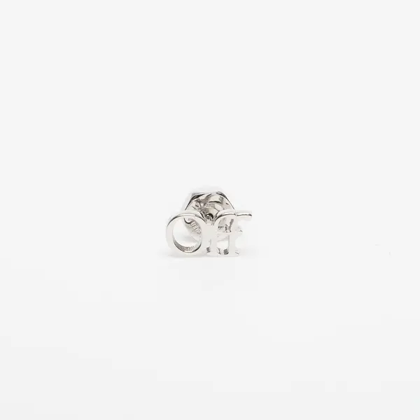 Off-White Off-White Logo Mono Earring Silver/ No Color Universal