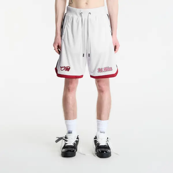 Off-White Off-White x AC Milan Arrow Tech Shorts White/ Red XXL
