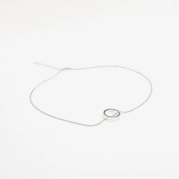 MM6 Огърлица MM6 Necklace Palladio Polished Universal