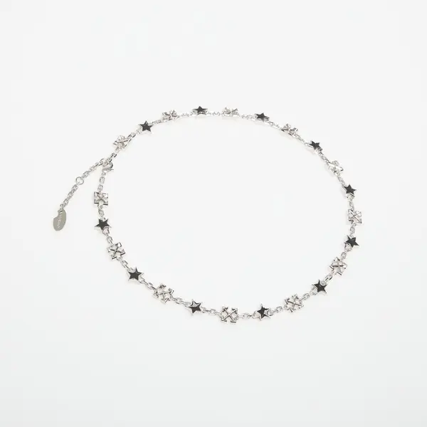 Off-White Огърлица Off-White Arrow Chain Necklace Silver/ Black Universal