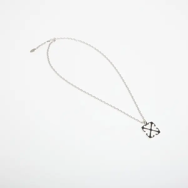 Off-White Огърлица Off-White Arrow Necklace Silver/ Black Universal