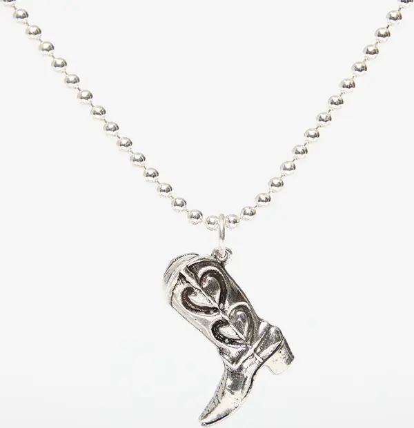 TwoJeys Огърлица TwoJeys Boot Necklace Silver Universal