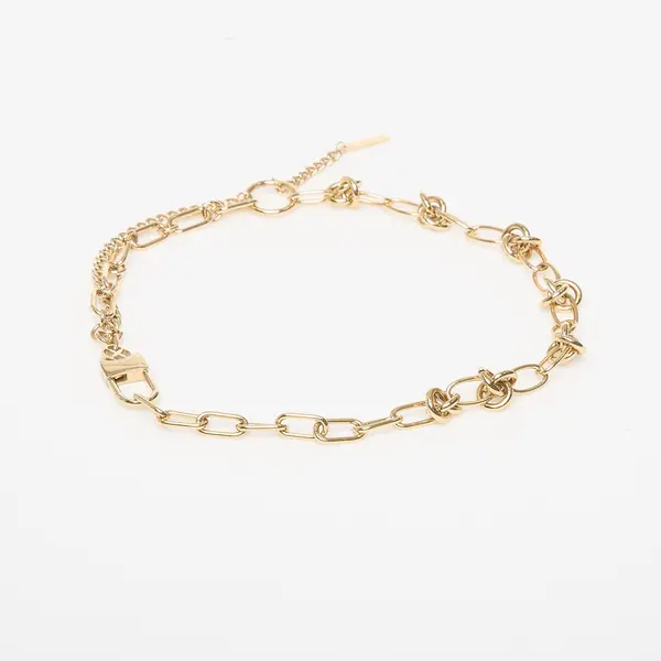 Vitaly Огърлица Vitaly Knot x Stainless Steel Gold 40 cm