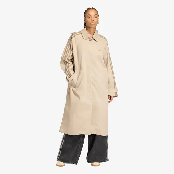 adidas Originals Палта adidas Mac Coat Khaki Three/ Khaki Six M